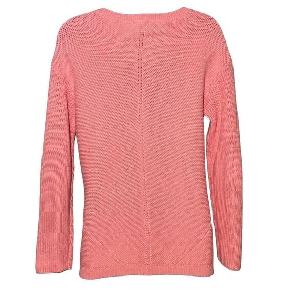 TALBOTS Coral Long Sleeve Sweater - Picture 4 of 9